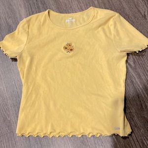 Hollister size L tee. Not crop. Great cond.